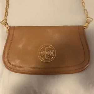 Camel Tory Burch Crossbody Bag